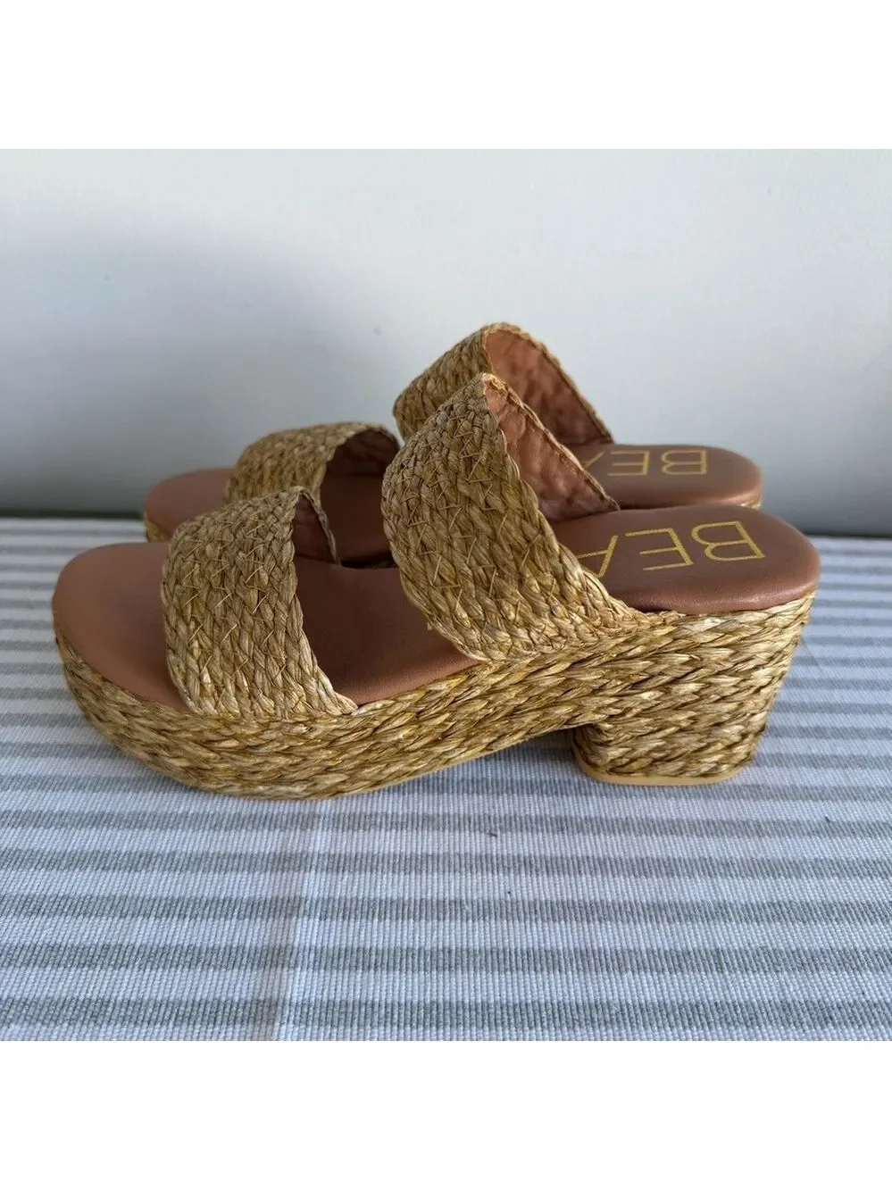 Beach by Matisse NEW Women's Ocean Ave Platform Slide Sandal Size 8 #260149